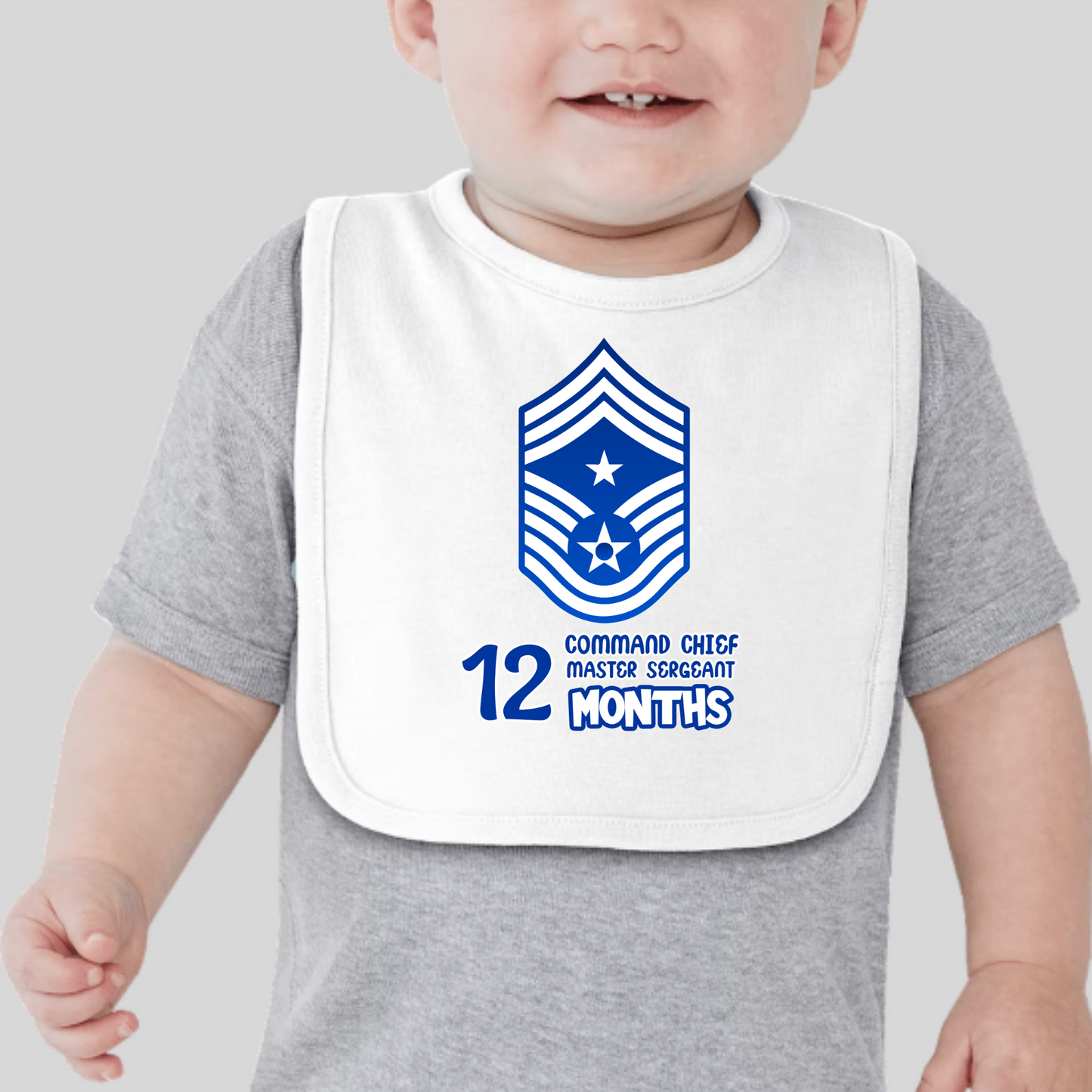 12 Month Command Chief Master Sergeant Bib