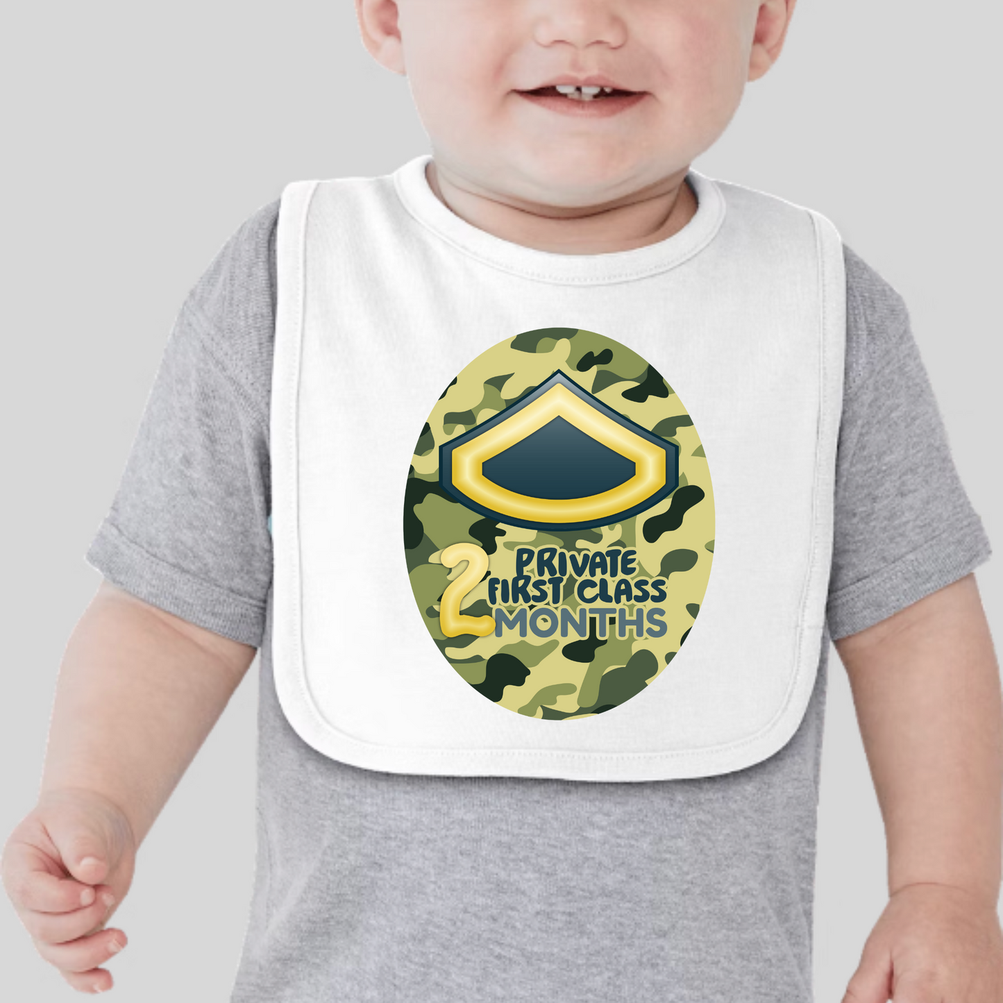 02 Month Private First Class Bib