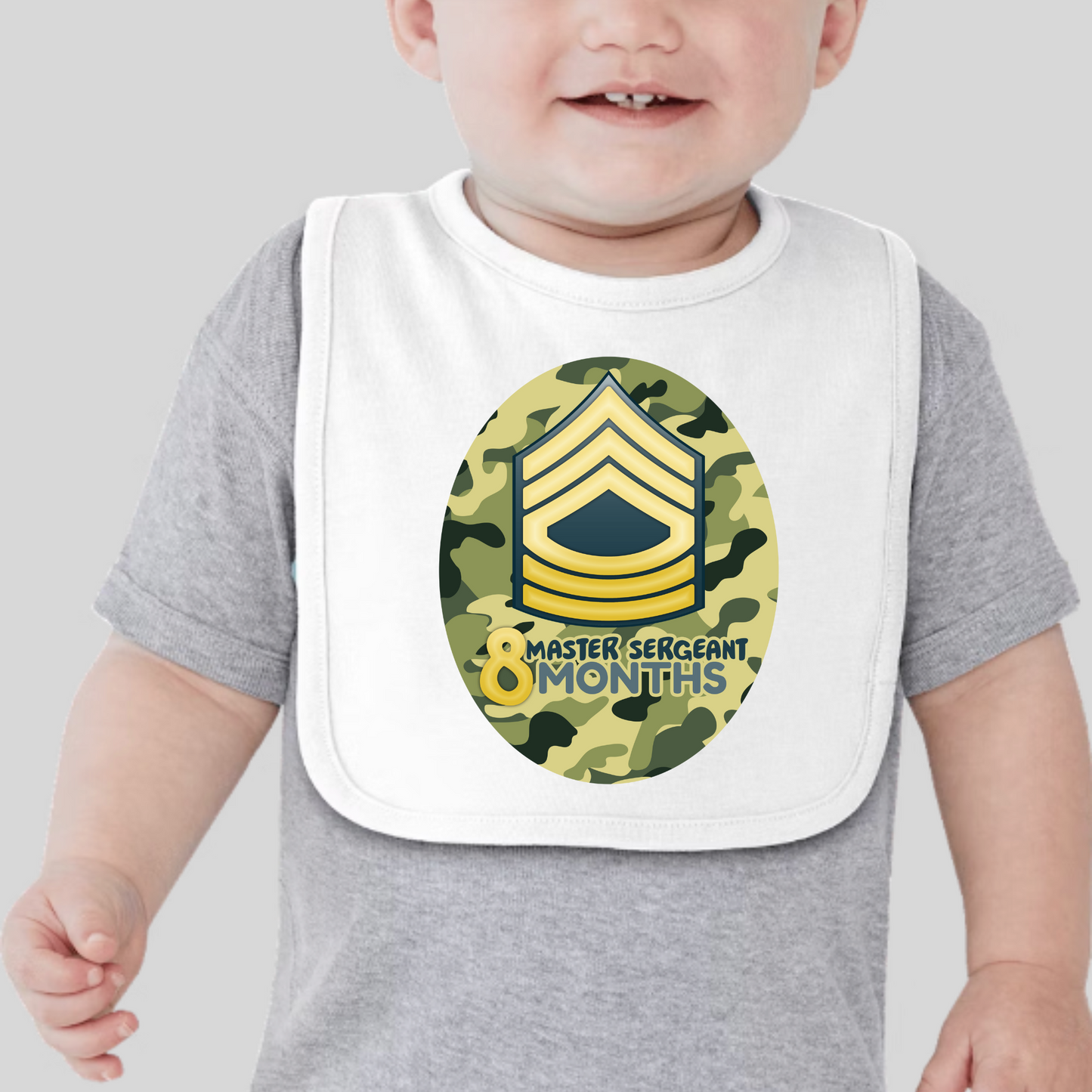 08 Month Master Sergeant Bib