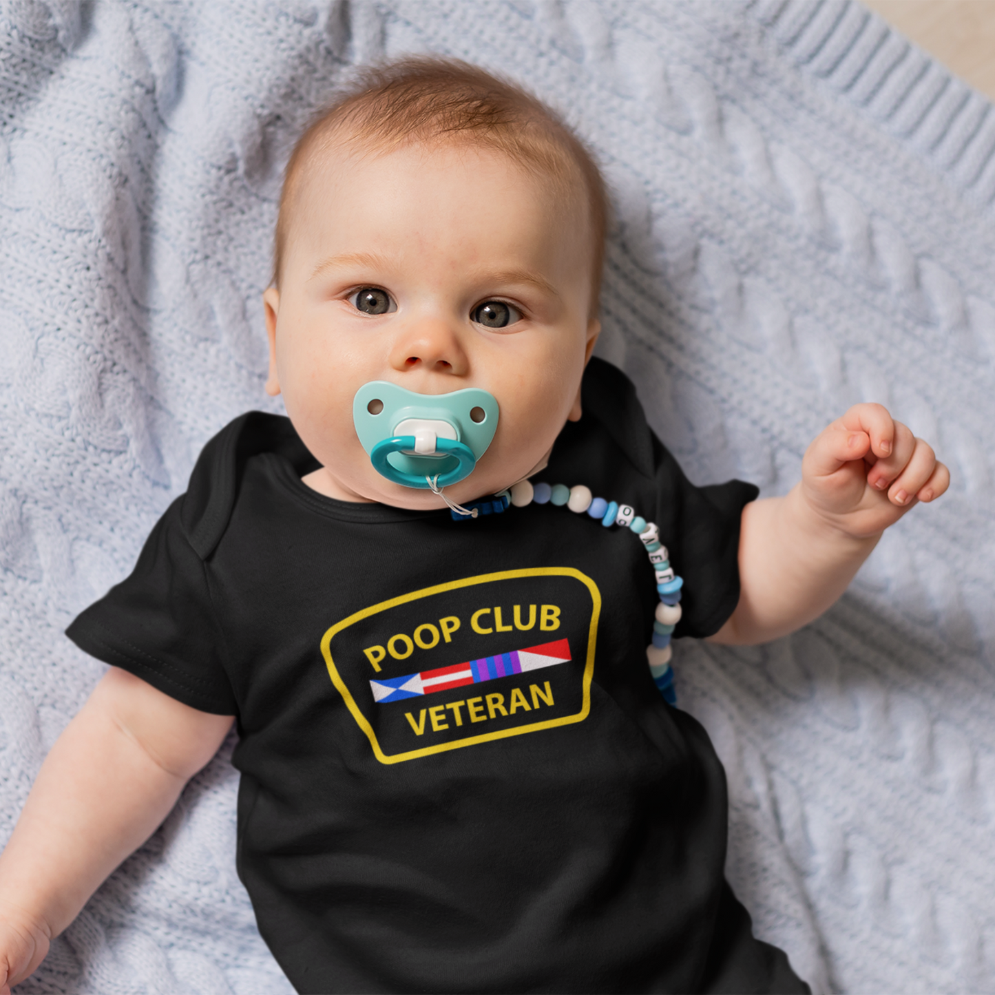 Poop Club Veteran Bodysuit
